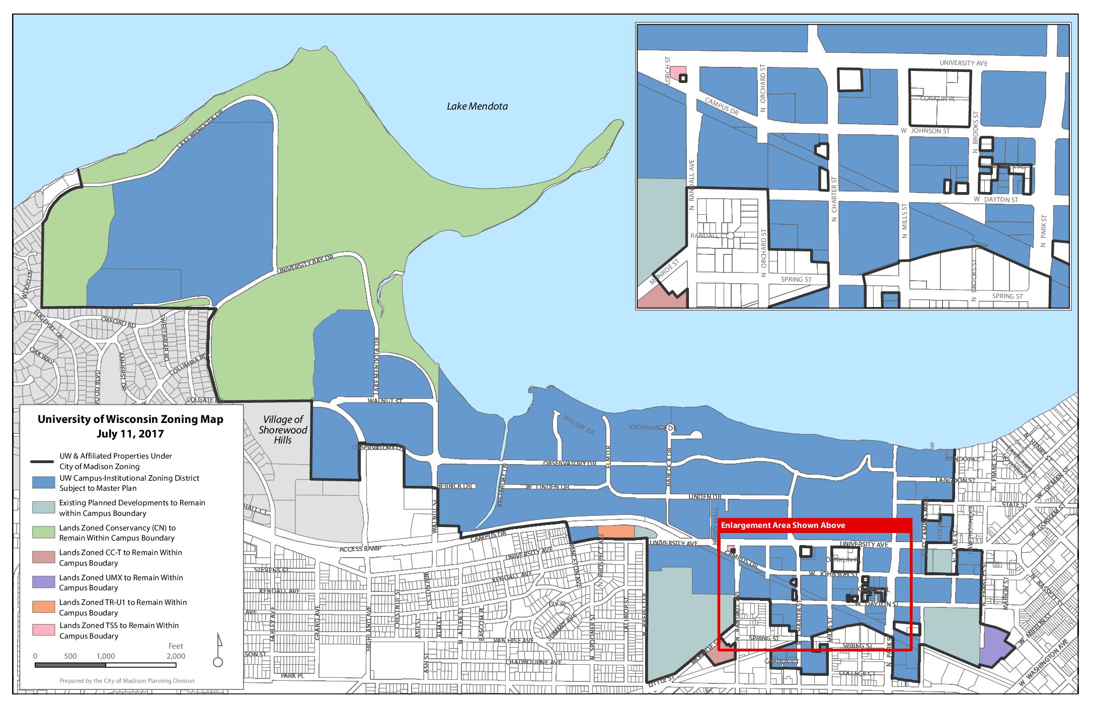 Zoning & Approvals Process – C-I District Master Plan – Campus Planning 